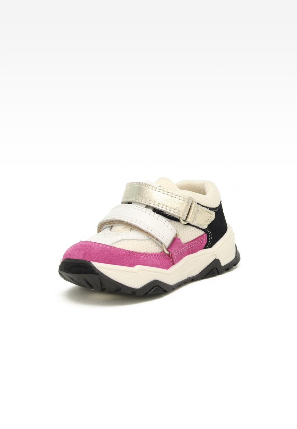 Sneakers BARTEK 11131025, dla dziewcząt, biało-różowy Widok 3