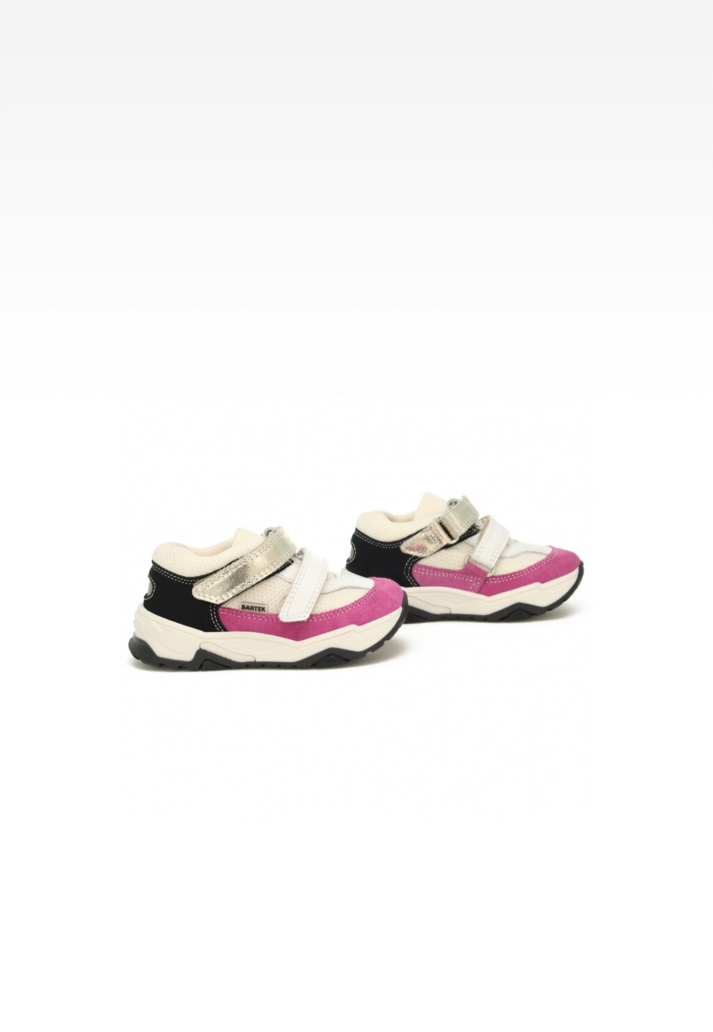 Sneakers BARTEK 11131025, dla dziewcząt, biało-różowy Widok 7
