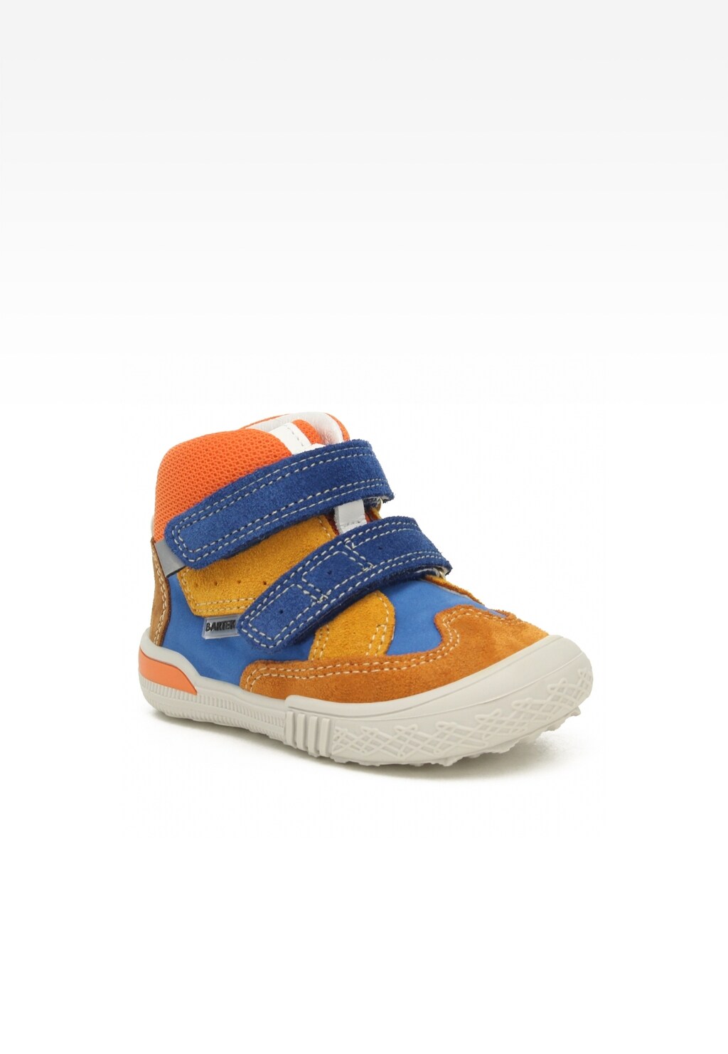 Sneakers BARTEK 21704-032, dla chłopców, pomarańczowo-granatowy Widok 2