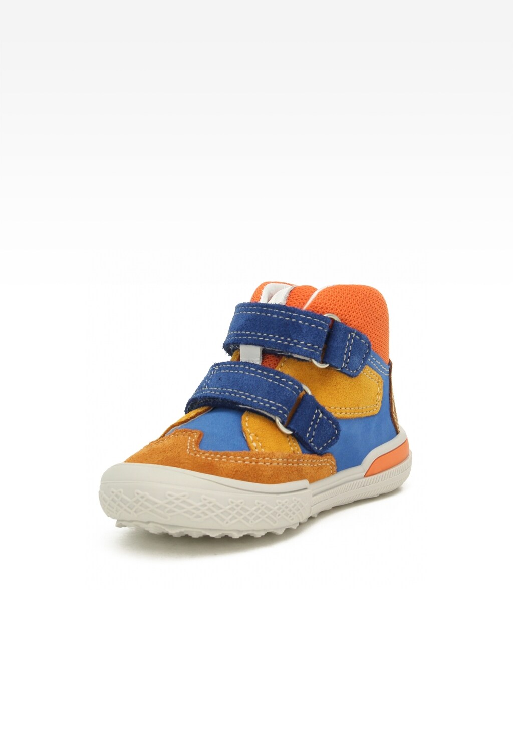 Sneakers BARTEK 21704-032, dla chłopców, pomarańczowo-granatowy Widok 3