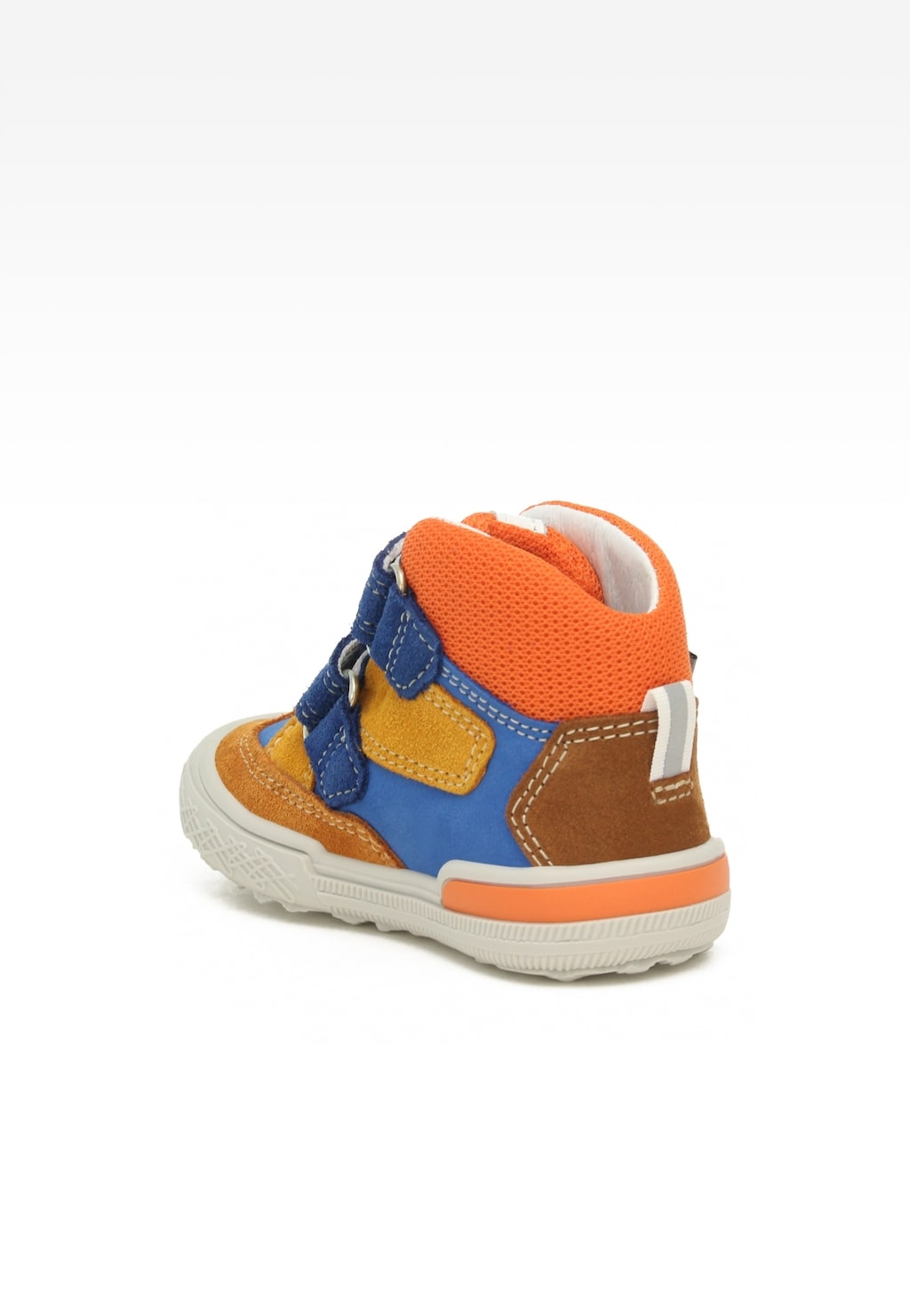 Sneakers BARTEK 21704-032, dla chłopców, pomarańczowo-granatowy Widok 5