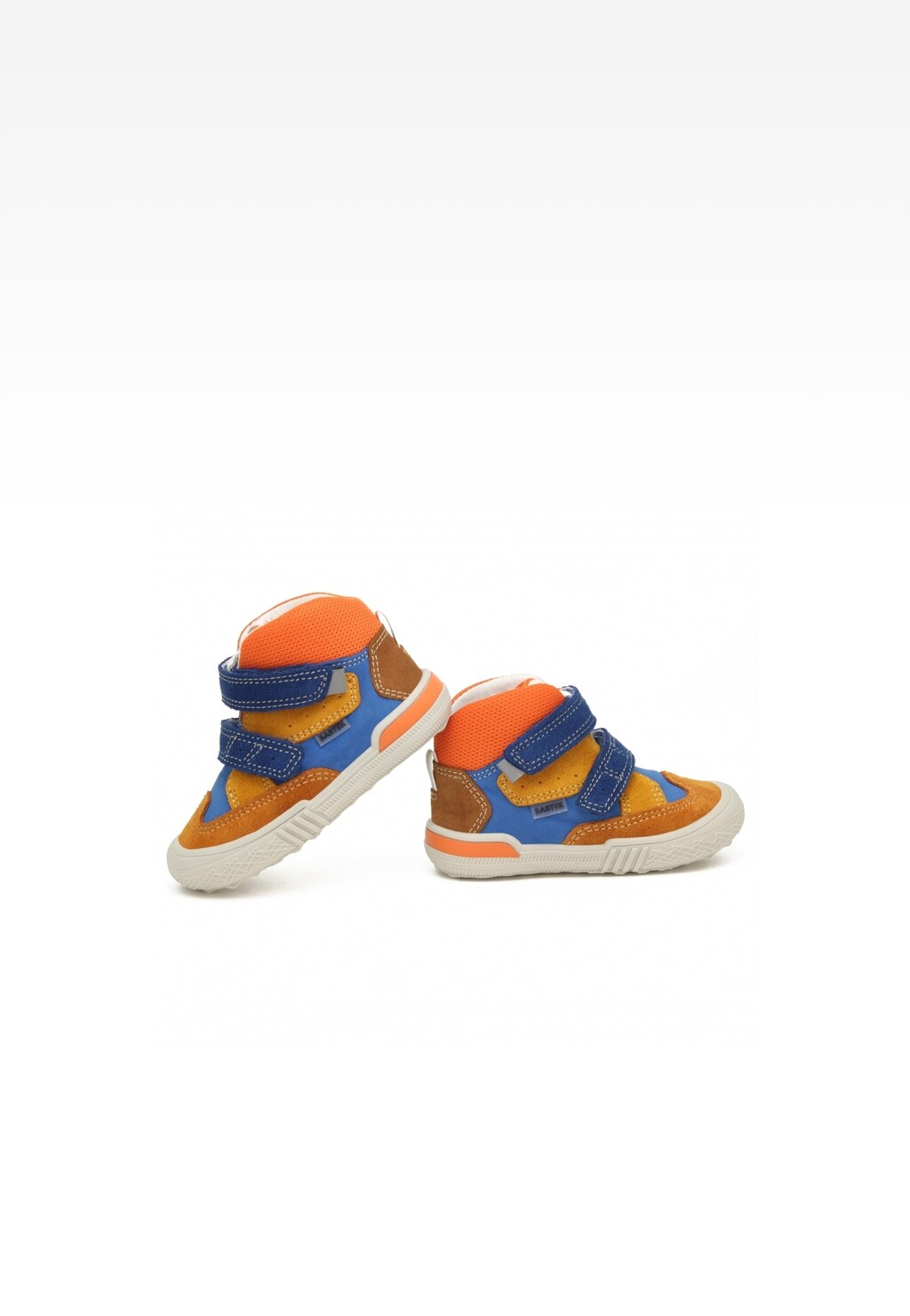 Sneakers BARTEK 21704-032, dla chłopców, pomarańczowo-granatowy Widok 6