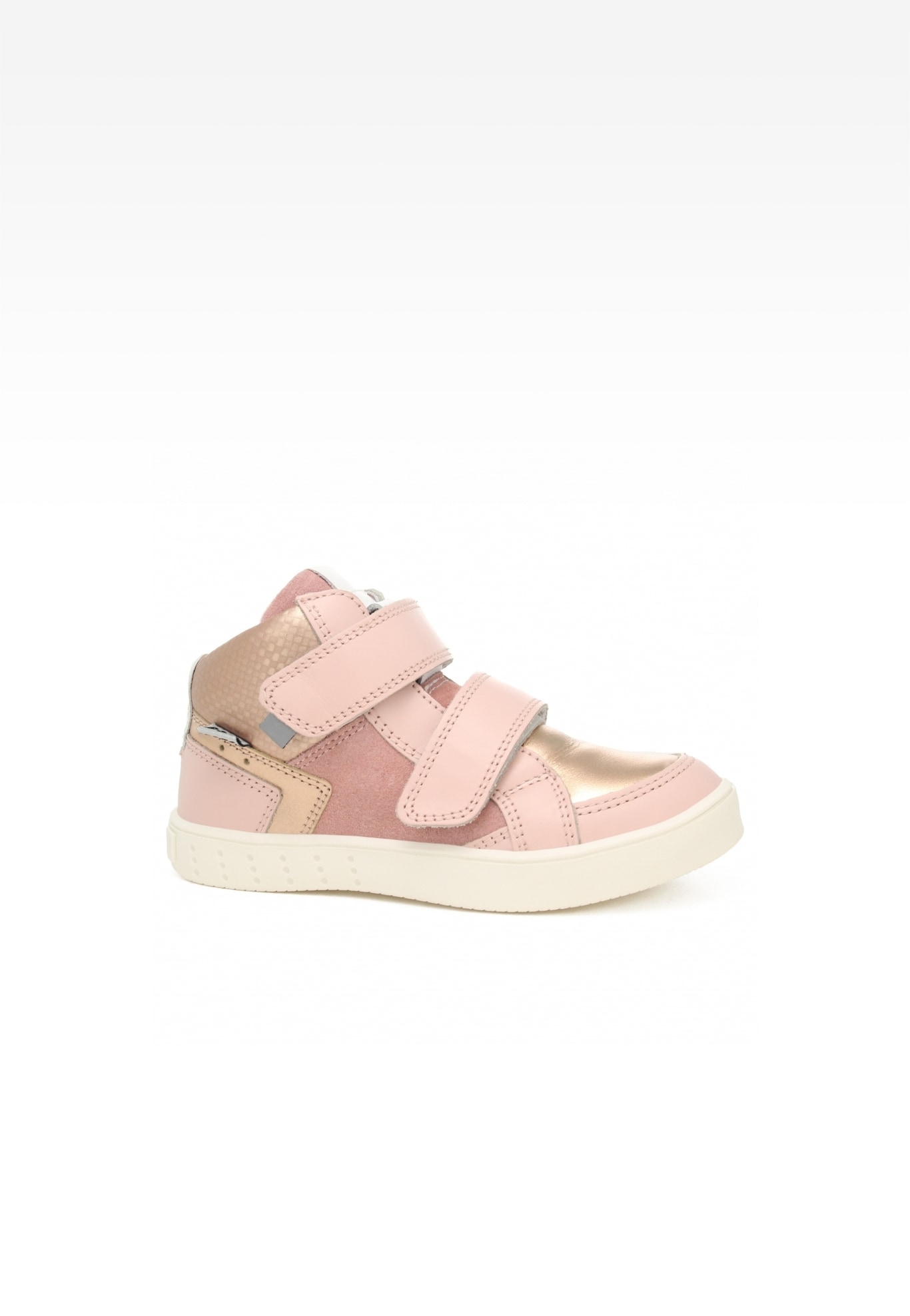 Sneakers BARTEK 27414-026, dla dziewcząt, różowo-złoty