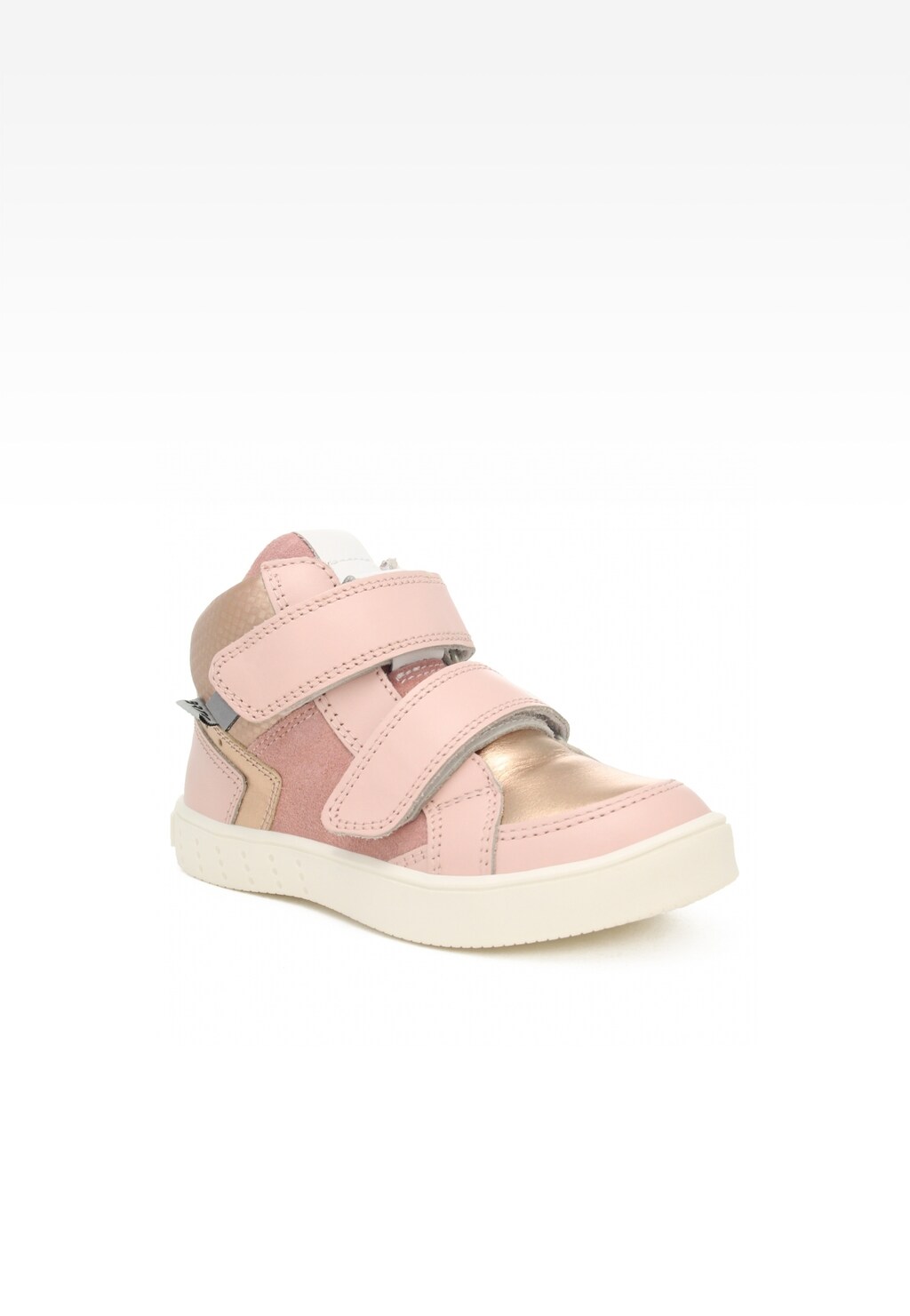 Sneakers BARTEK 27414-026, dla dziewcząt, różowo-złoty Widok 2