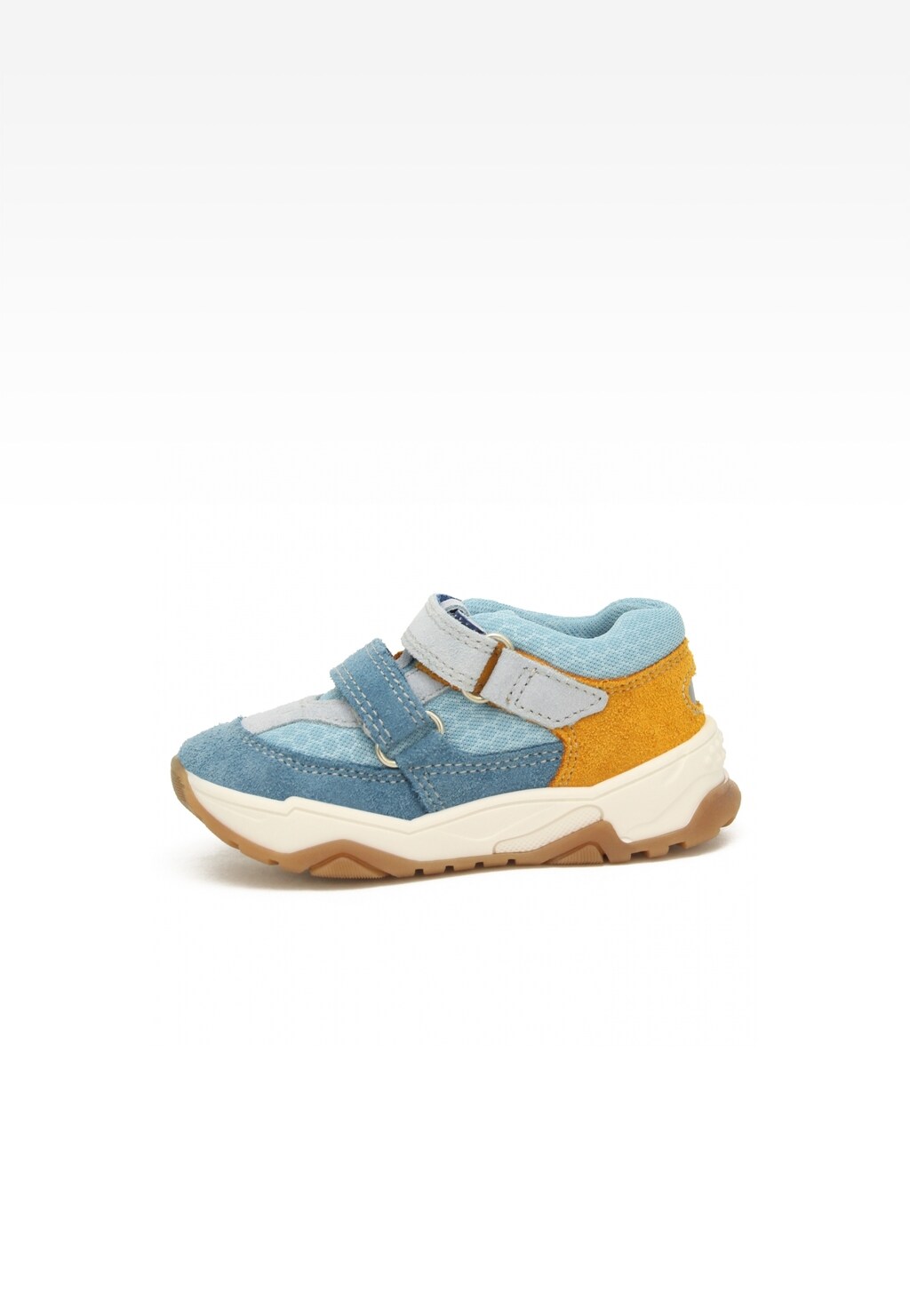 Sneakers BARTEK 11131024, niebiesko-pomarańczowy Widok 4