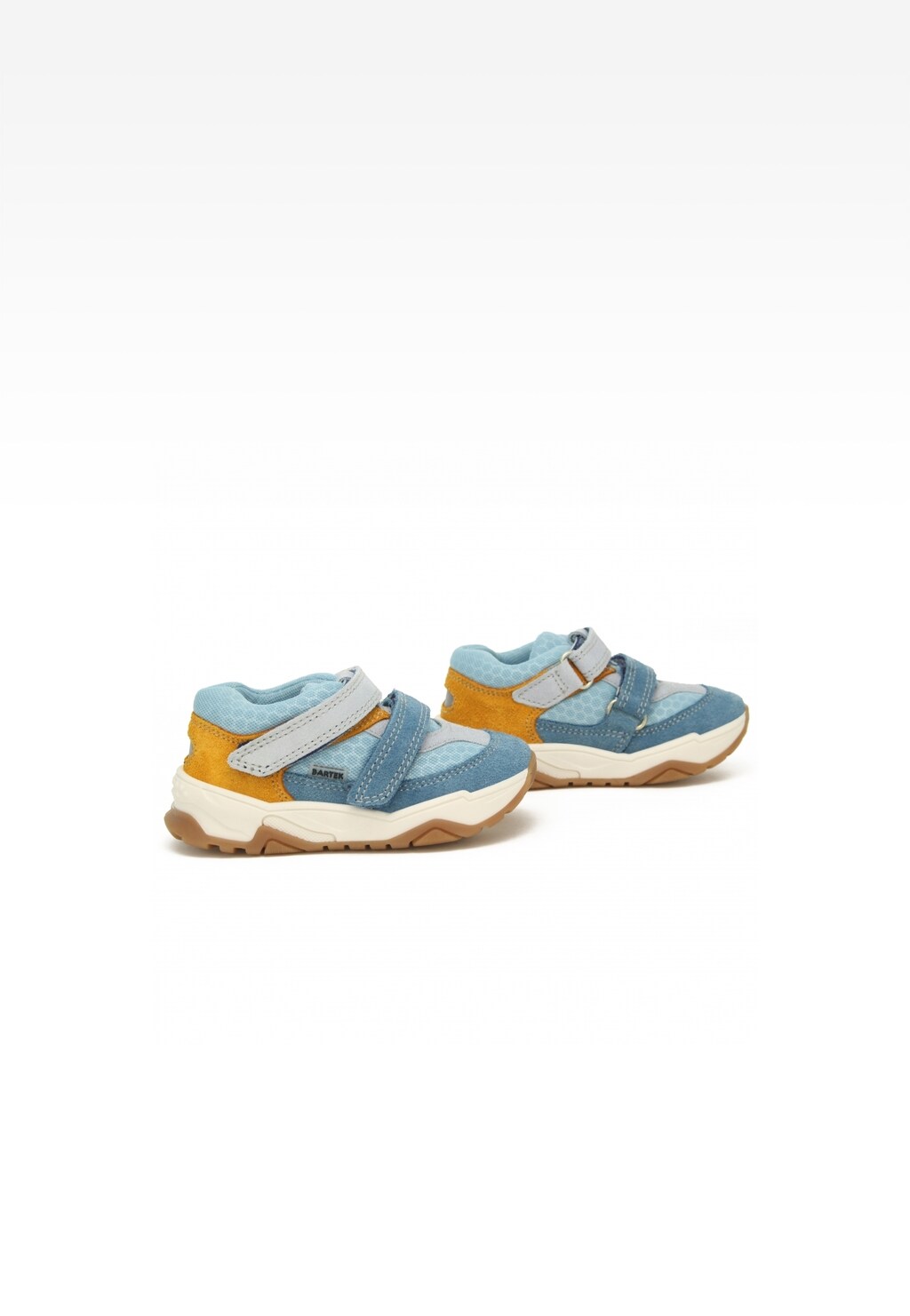Sneakers BARTEK 11131024, niebiesko-pomarańczowy Widok 7