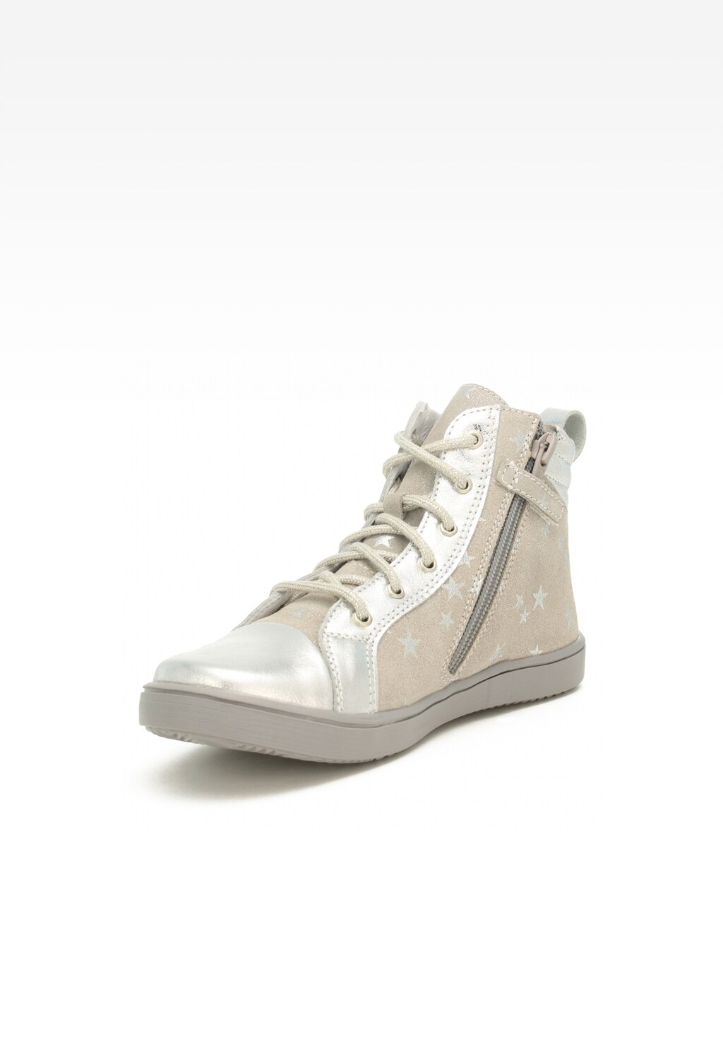 Sneakers BARTEK 14359-025, dla dziewcząt, szary Widok 3