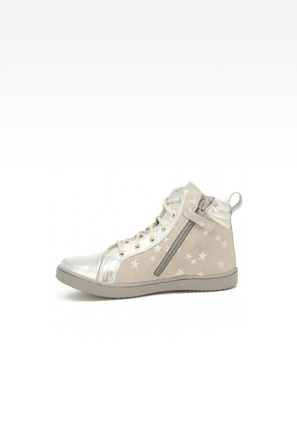 Sneakers BARTEK 14359-025, dla dziewcząt, szary Widok 4