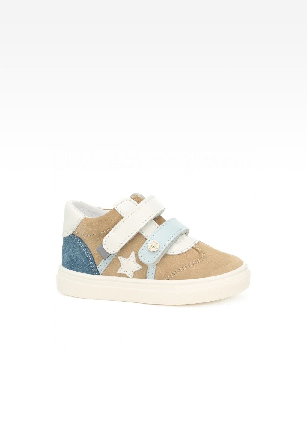 Sneakers BARTEK 114300-09, beżowo-niebieski Widok 1