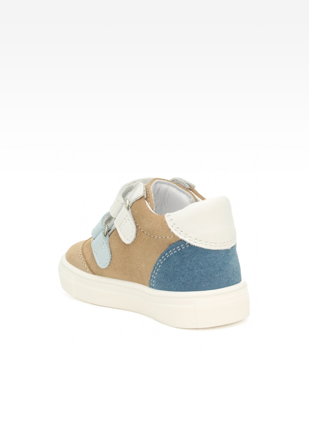 Sneakers BARTEK 114300-09, beżowo-niebieski Widok 5
