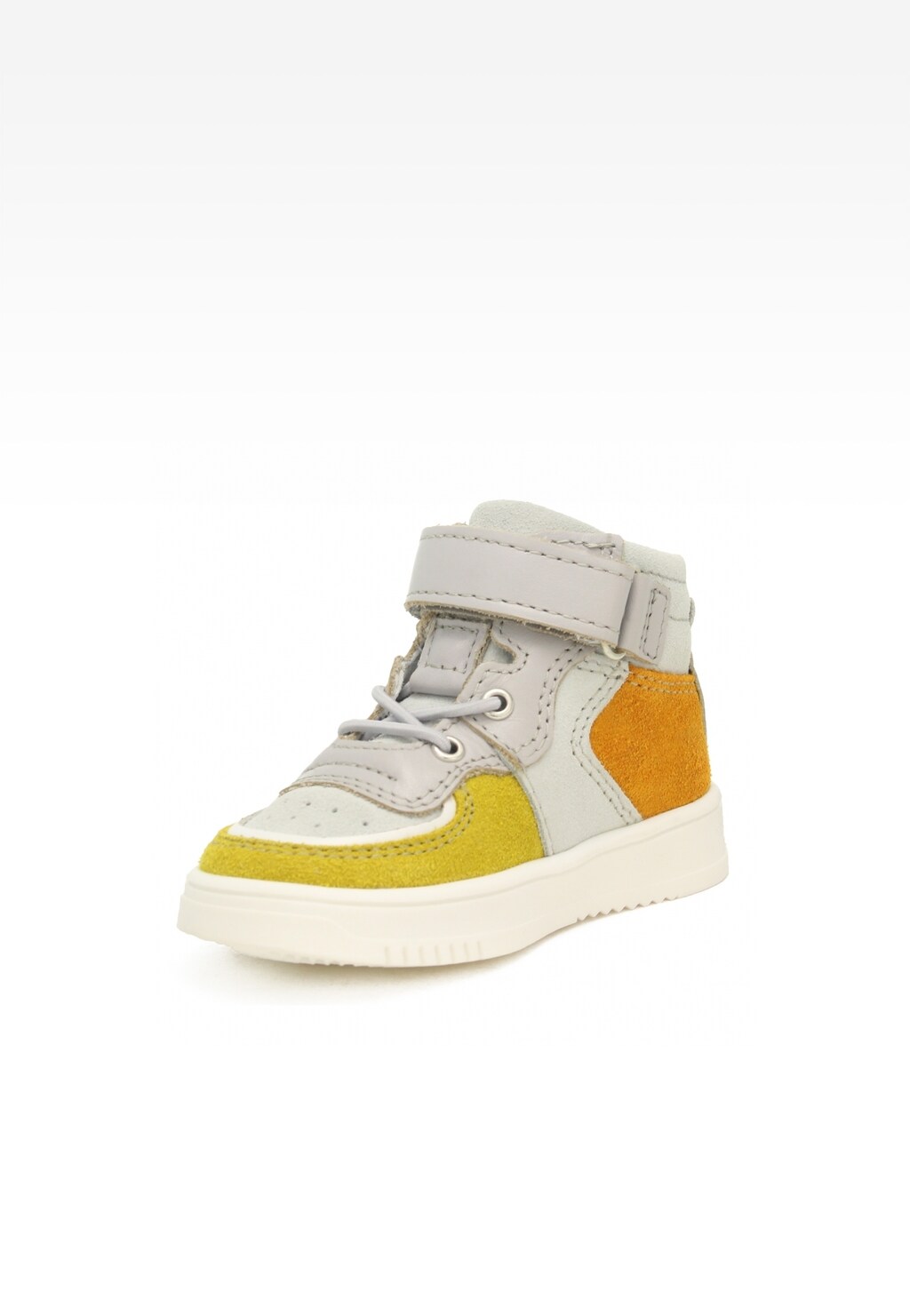 Sneakers BARTEK 11583010, szaro-żółto-pomarańczowy Widok 3