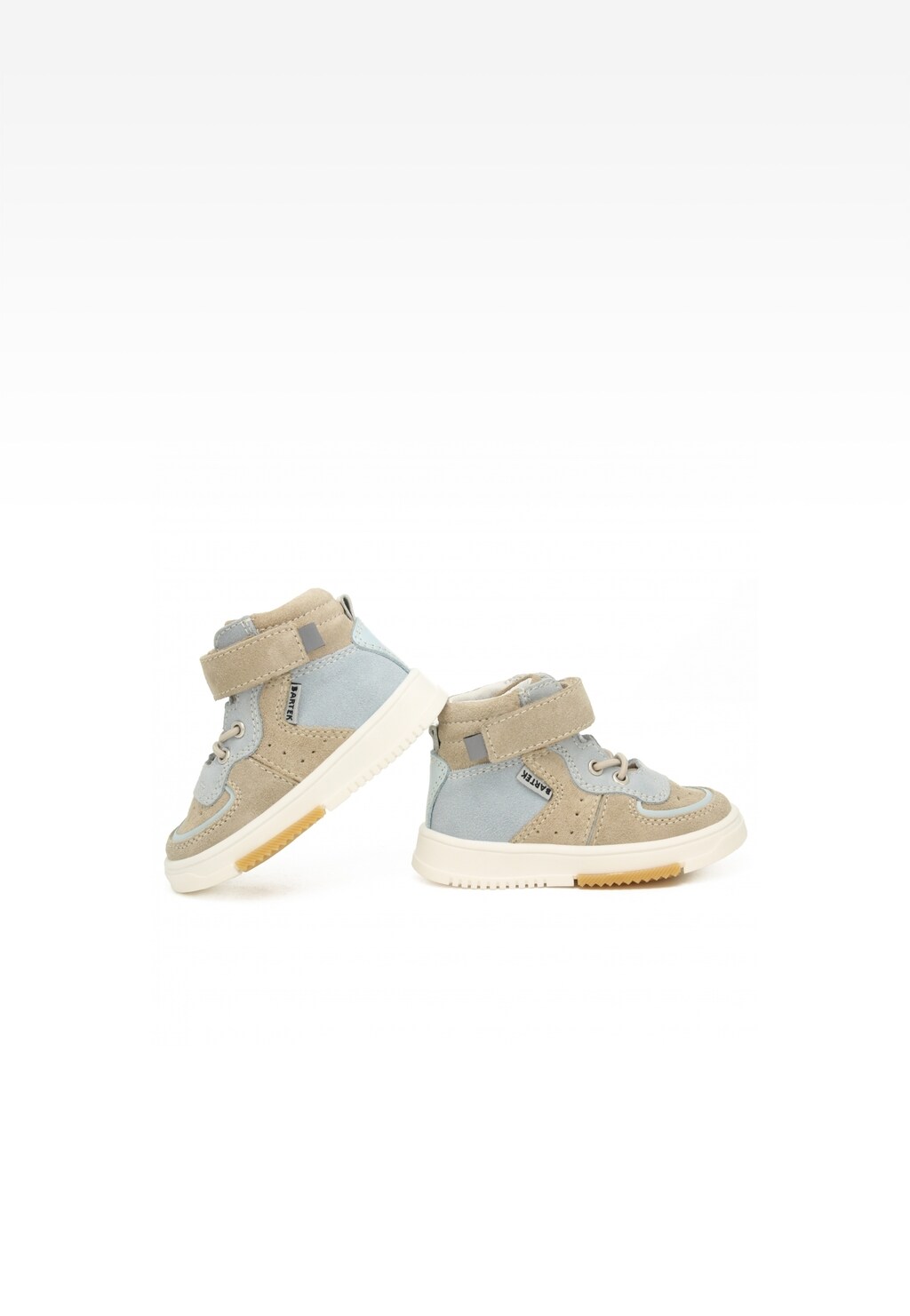 Sneakers BARTEK 11583013, beżowo-niebieski Widok 6
