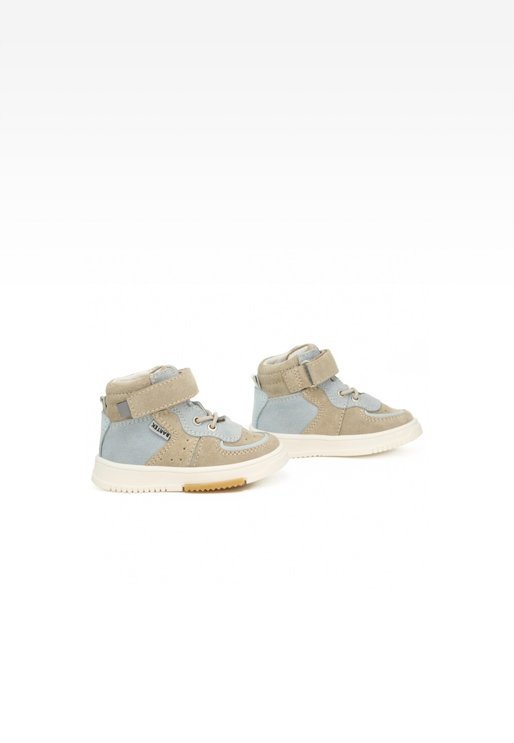 Sneakers BARTEK 11583013, beżowo-niebieski Widok 7