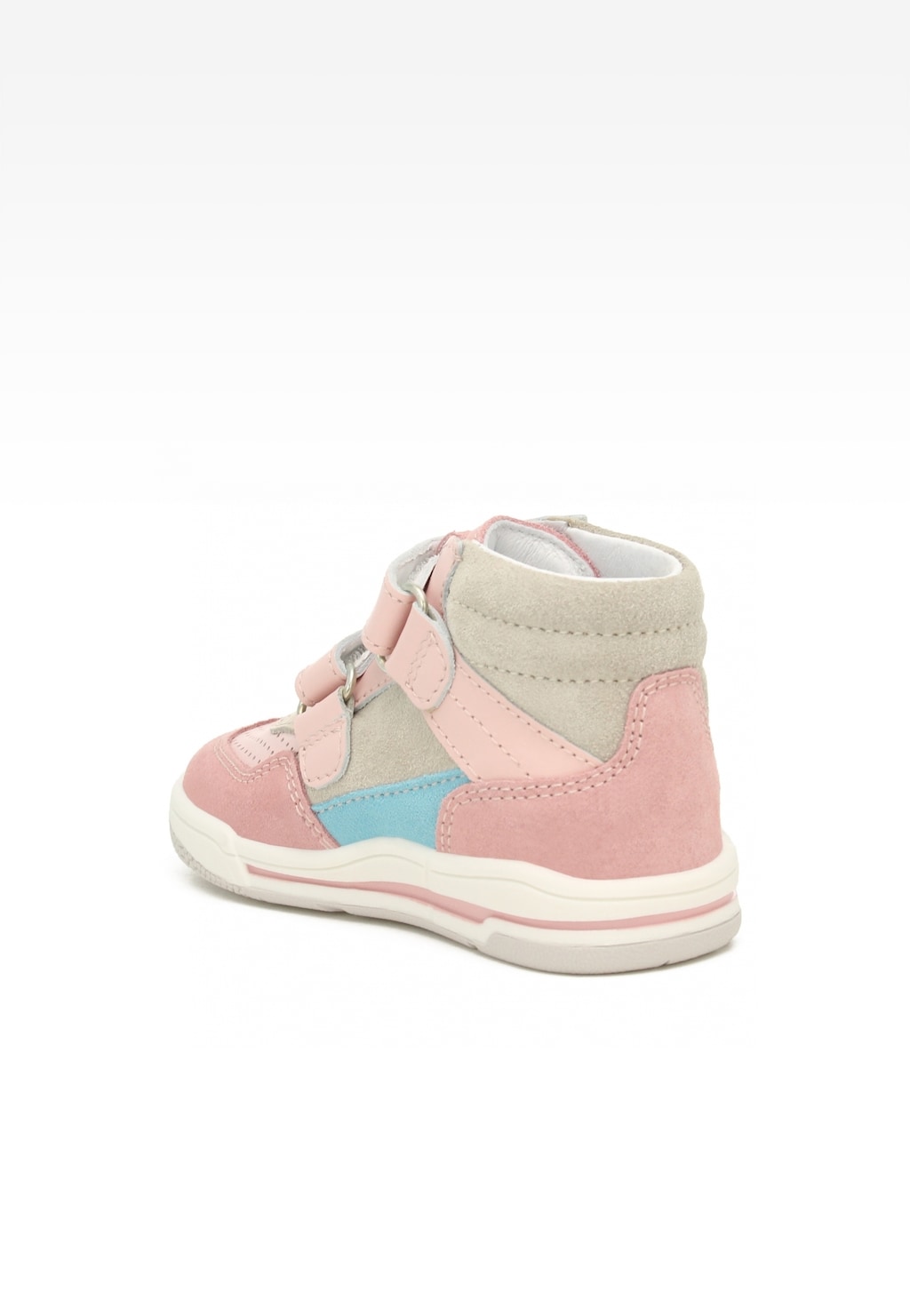 Sneakers BARTEK 116150-03, dla dziewcząt, różowo-beżowy Widok 4