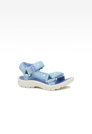 Sandały BARTEK 19058002, dla dziewcząt, niebiesko-biały