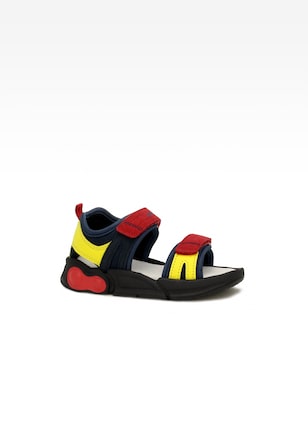 Sandały BARTEK 19079001, granatowo-czerwony