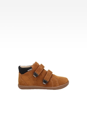 Jasnobrązowe trzewiki barefoot BARTEK 86003-62