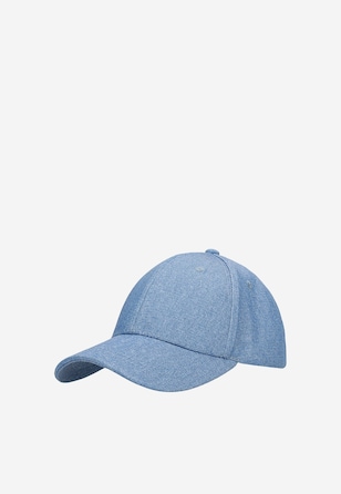Niebieska jeansowa czapka z daszkiem dla dzieci BARTEK 85610-16