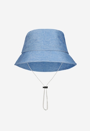 Niebieski materiałowy kapelusz dziecięcy BARTEK 85609-16