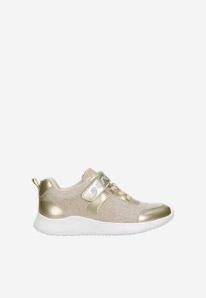 BARTEK złote sportowe sneakersy dla dziewczynki 87005-18