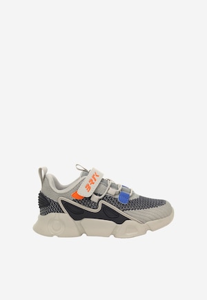 Chłopięce sneakersy z elastyczną siateczką i rzepem BARTEK 87007-10