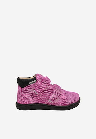 Różowe trzewiki barefoot dla dziewczynki BARTEK 86309-65