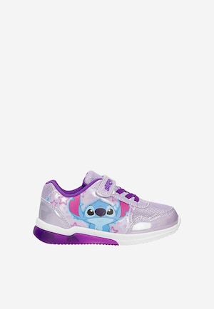 Fioletowe błyszczące sneakersy dziewczęce Stitch BARTEK 87009-16