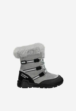 Śniegowce BARTEK, 85003-60, popielato-czarne