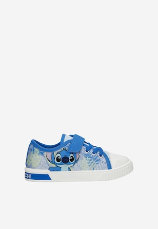 Biało-niebieskie trampki Stitch BARTEK 87039-16