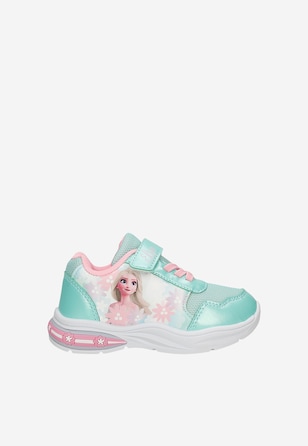 Miętowe sneakersy dziewczęce z Elsą FROZEN BARTEK 87028-17