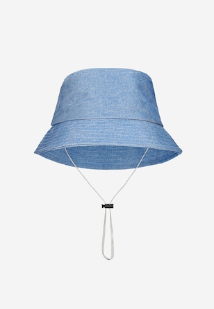 Niebieski materiałowy kapelusz dziecięcy BARTEK 85609-16