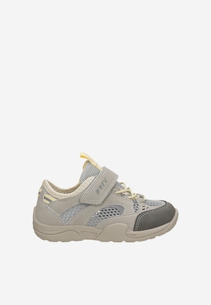 Popielate półbuty dziecięce barefoot z szerokimi noskami BARTEK 87023-10