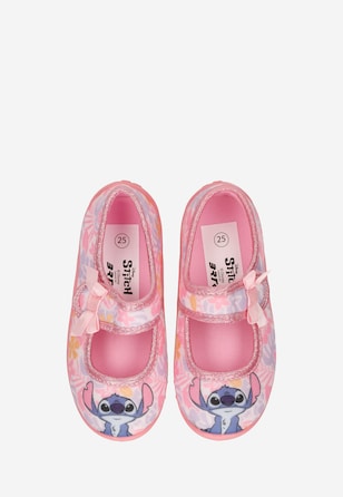 Różowe baleriny dziewczęce Stitch BARTEK 87853-45