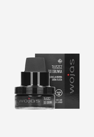 Czarny tłuszcz do obuwia 50 ml