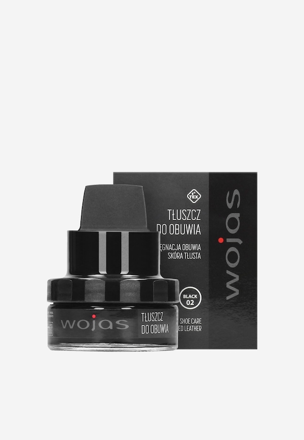 Czarny tłuszcz do obuwia 50 ml