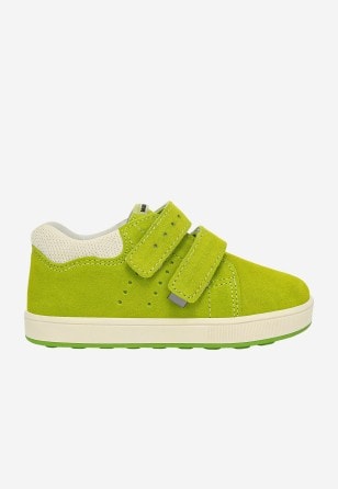 Zielone trampki BARTEK z dwoiny welurowej 1104204