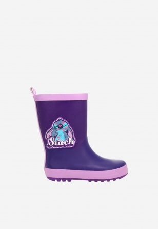 Fioletowe kalosze dziewczęce Stitch BARTEK 86700-16
