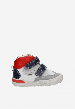 Sneakers BARTEK 21704-035, dla chłopców, biało-granatowy