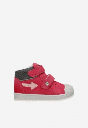 Sneakers BARTEK 11948039, dla dziewcząt, różowy